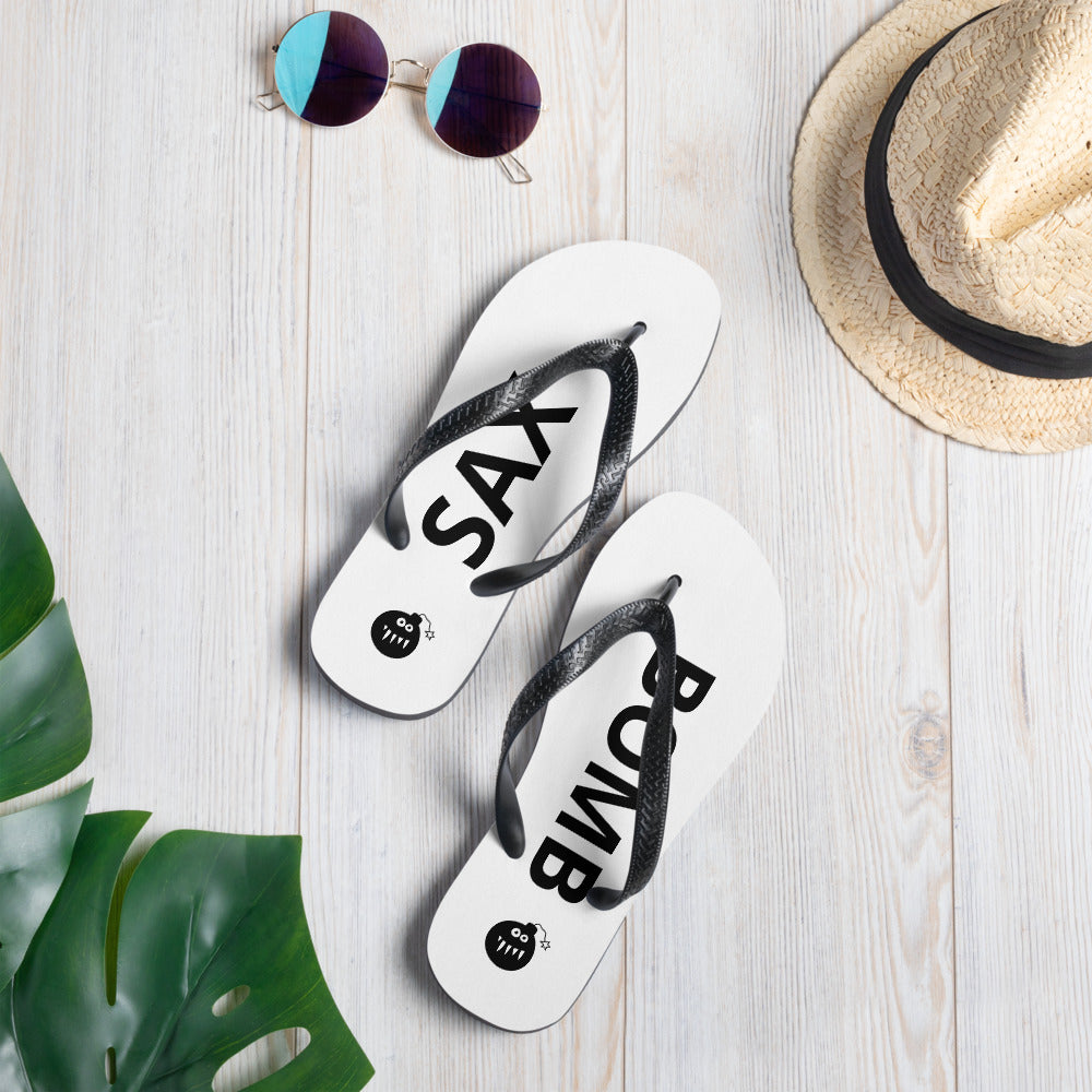 Sax Bomb Flip-Flops