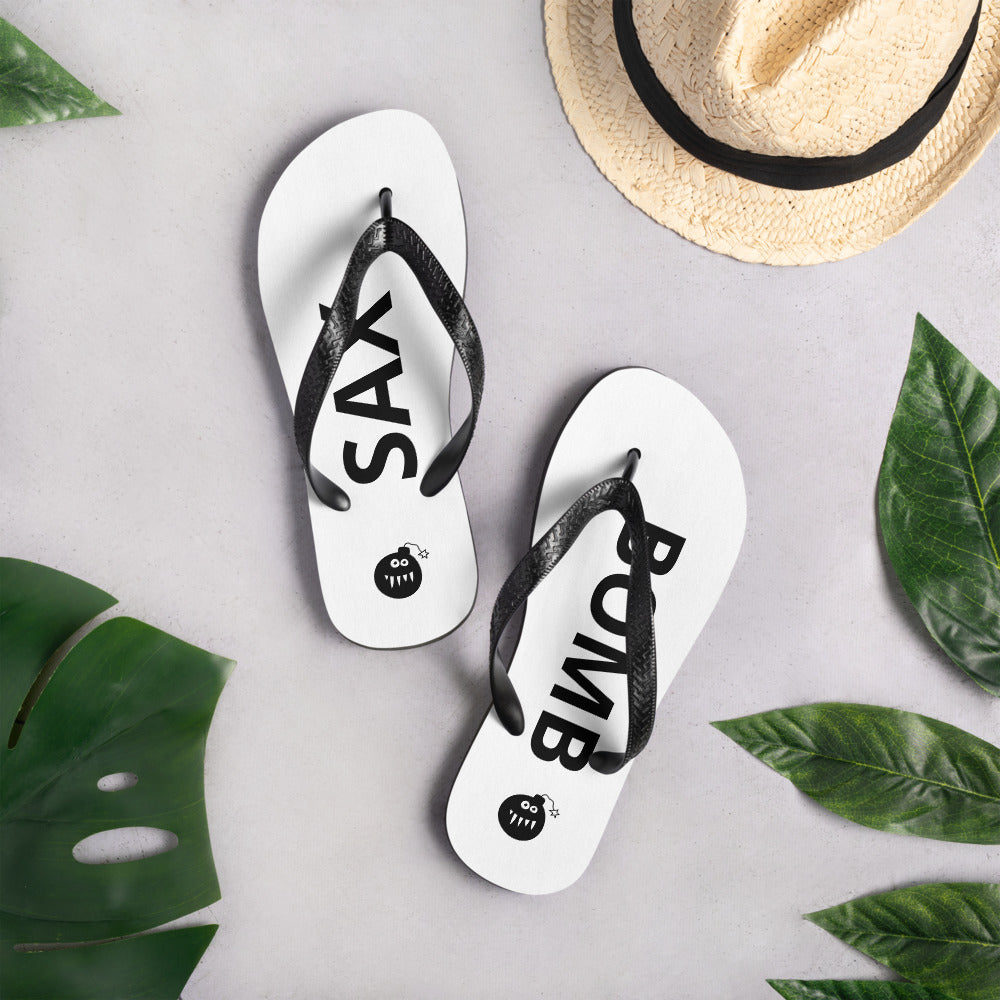 Sax Bomb Flip-Flops